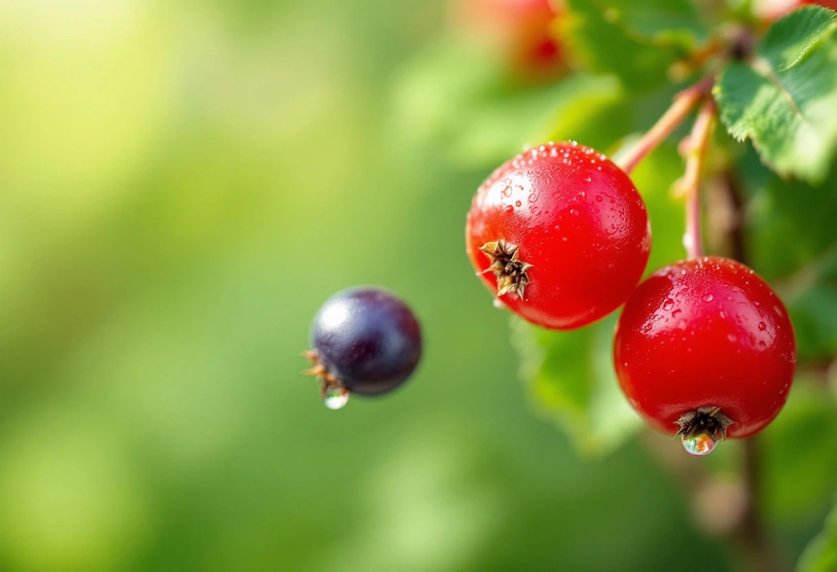 Bourgeons de cassis et églantier pour l'immunité
